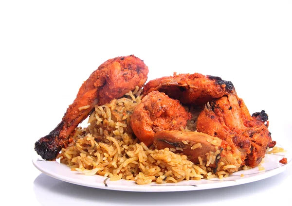 Chettinadu chicken special 65 biriyani with raita