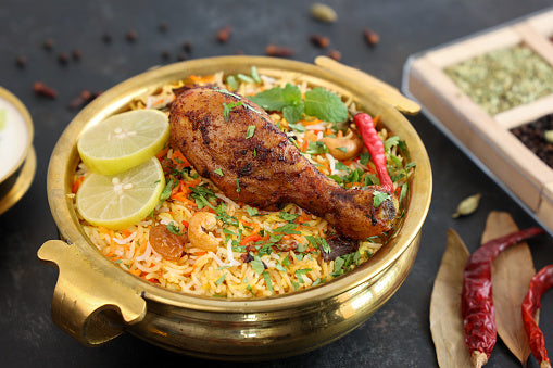 prawn biriyani